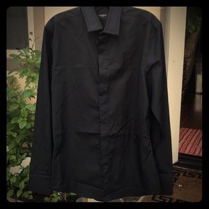 Givenchy men’s black tux shirt